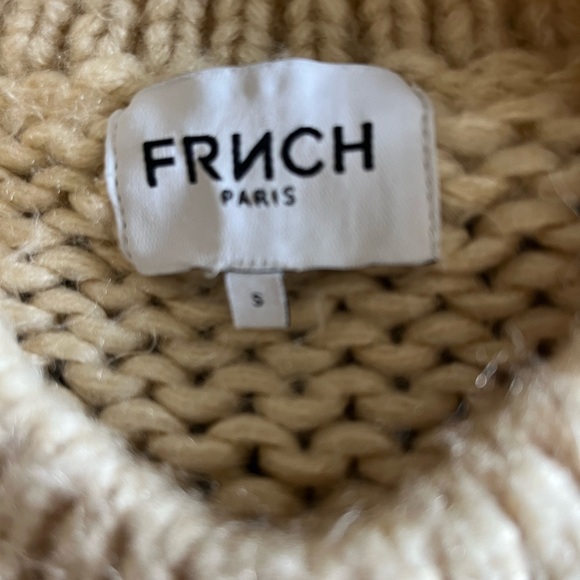 FRNCH Paris fuzzy sweater - Picture 4 of 5